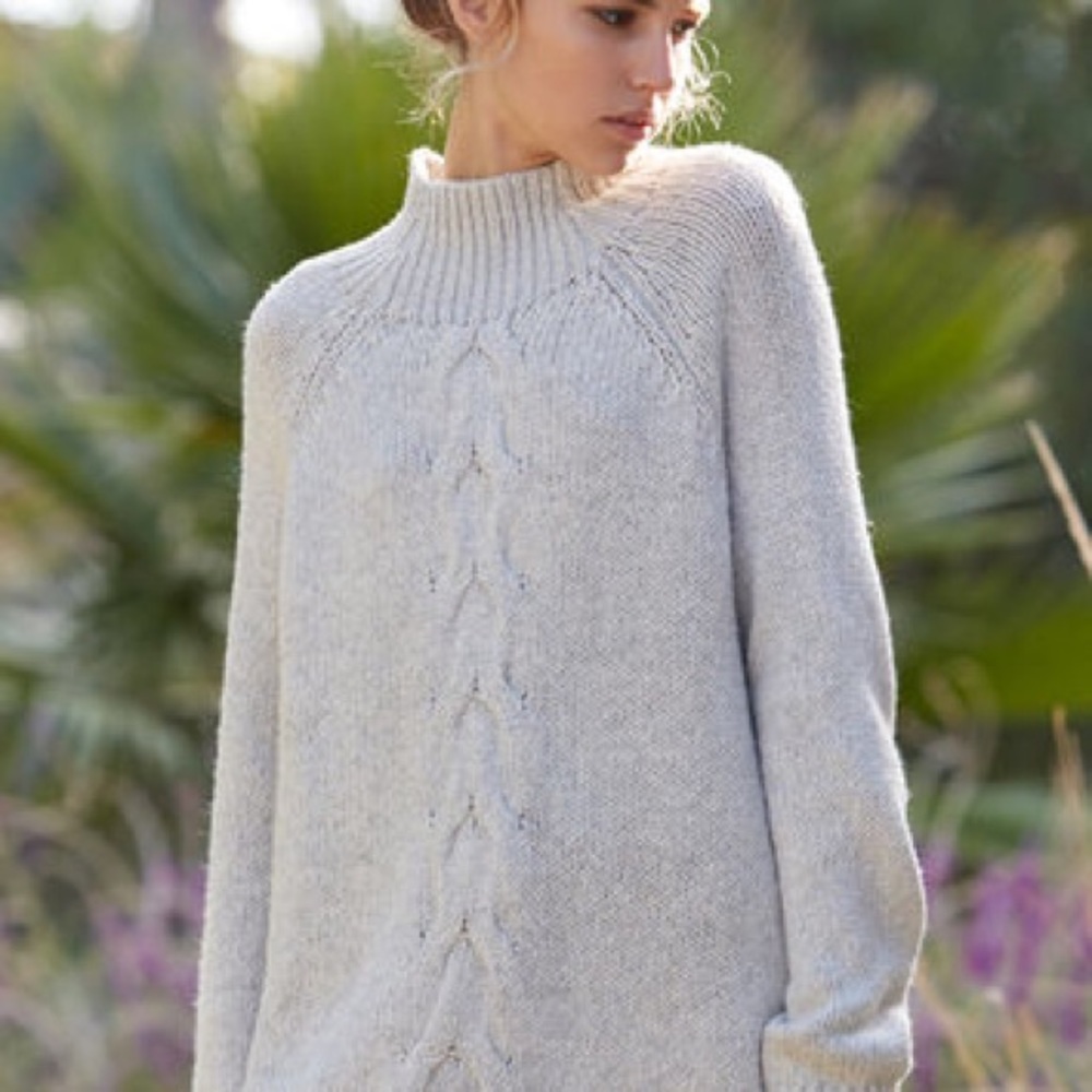 LA hearts (pacsun) chunky mock neck sweater